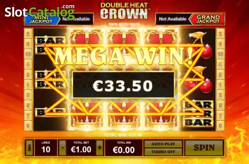Скрин9. Double Heat Crown слот