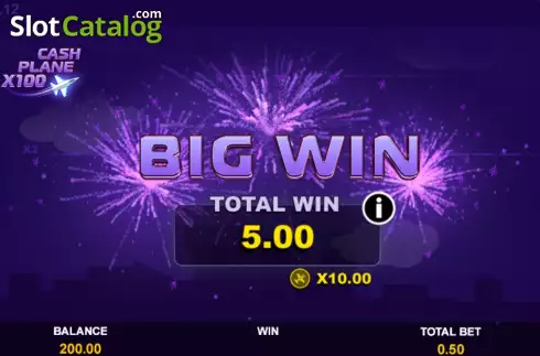 Скрин3. Cash Plane X100 слот