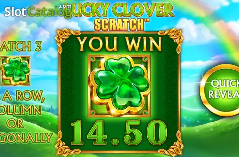 Скрин3. Lucky Clover Scratch слот