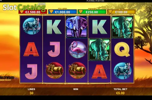 Скрин2. Hollywood Bets: Cash Collect слот