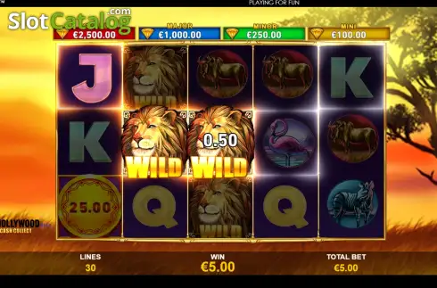 Скрин3. Hollywood Bets: Cash Collect слот