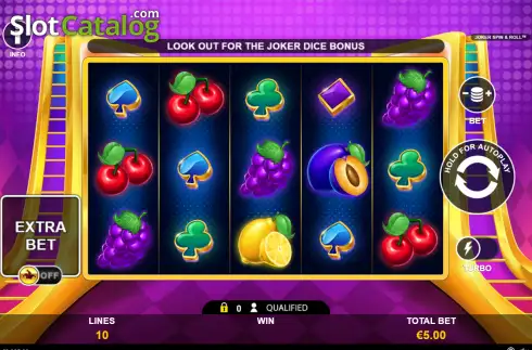 Скрин2. Joker Spin & Roll слот