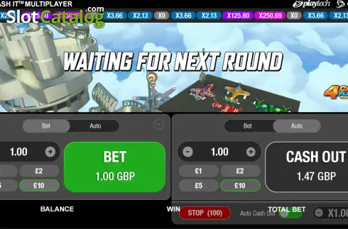 Скрин2. 4 Cash Planes: Multiplayer слот