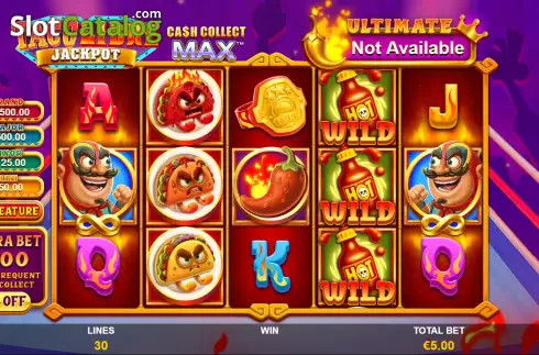 Скрин2. Taco Libre Jackpot: Cash Collect Max слот