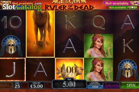 Скрин4. Age Of The Gods Ruler Of The Dead слот