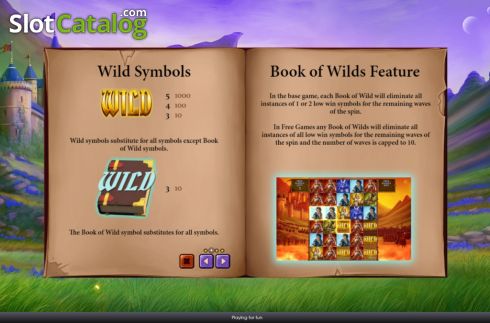 Скрин9. Legacy of the Wild 2 слот