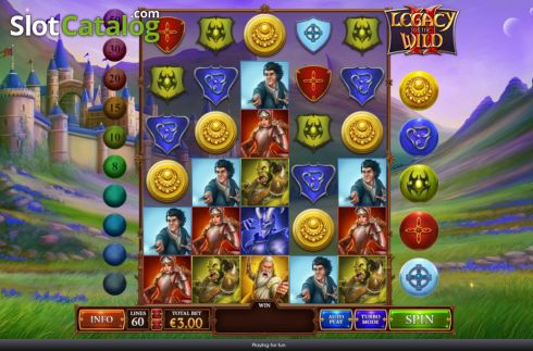 Скрин2. Legacy of the Wild 2 слот