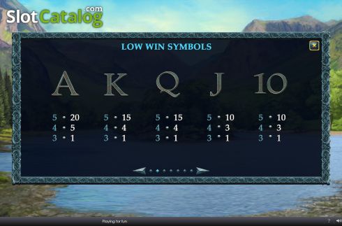 Скрин9. Storms of Ice слот