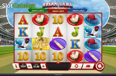Скрин3. Brian Lara Sporting Legends слот