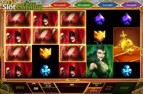 Скрин6. The Queen's Curse Empire Treasures слот