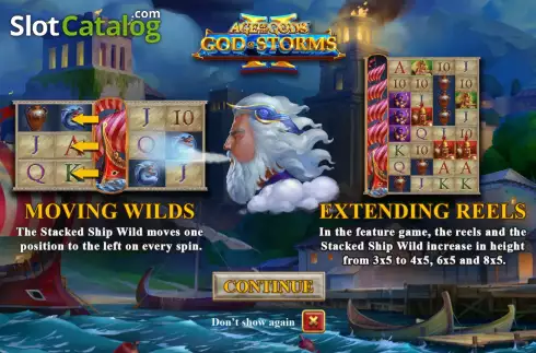 Скрин2. Age of the Gods God of Storms 2 слот