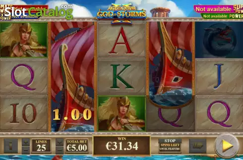Скрин5. Age of the Gods God of Storms 2 слот