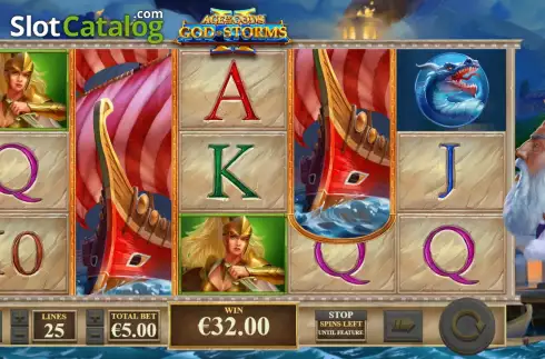 Скрин6. Age of the Gods God of Storms 2 слот