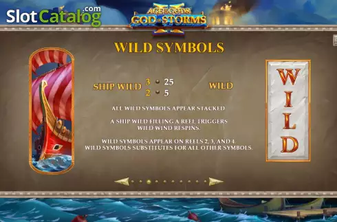 Скрин9. Age of the Gods God of Storms 2 слот