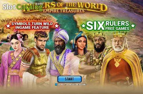 Скрин2. Rulers of the World: Empire Treasures слот