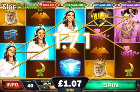 Скрин4. Rulers of the World: Empire Treasures слот