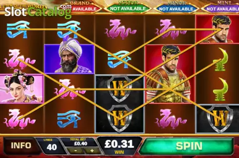 Скрин6. Rulers of the World: Empire Treasures слот