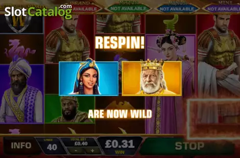 Скрин7. Rulers of the World: Empire Treasures слот