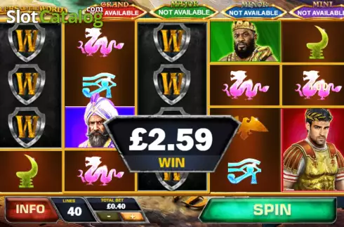 Скрин9. Rulers of the World: Empire Treasures слот