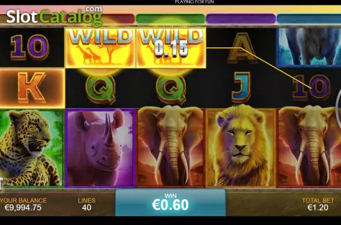Скрин4. Animal Instinct слот