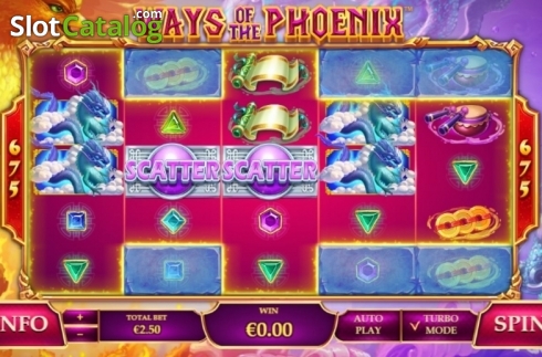 Скрин3. Ways of the Phoenix слот