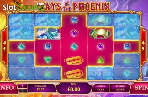 Скрин2. Ways of the Phoenix слот