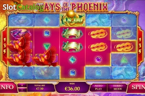 Скрин4. Ways of the Phoenix слот
