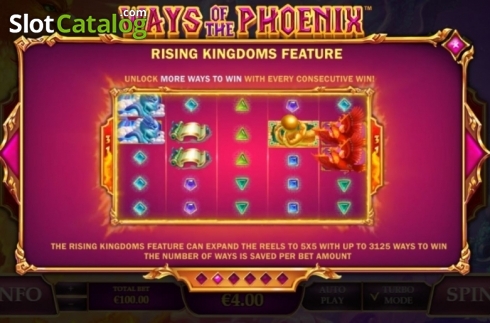 Скрин6. Ways of the Phoenix слот