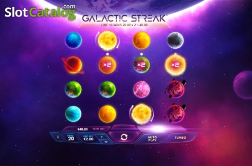 Скрин5. Galactic Streak слот