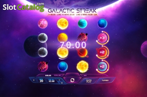 Скрин6. Galactic Streak слот