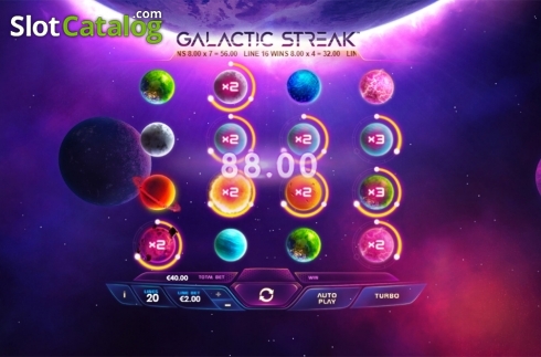 Скрин8. Galactic Streak слот