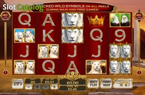 Скрин2. White King 2 слот