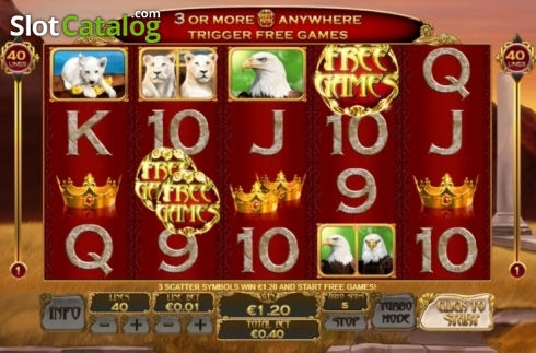 Скрин5. White King 2 слот