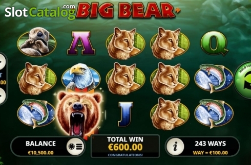 Скрин3. Big Bear слот