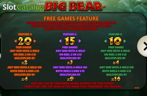 Скрин8. Big Bear слот