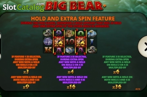 Скрин9. Big Bear слот