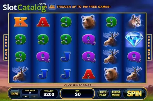 Скрин5. Buffalo Blitz слот