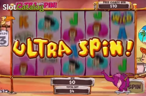 Скрин4. The Flintstones (Playtech) слот
