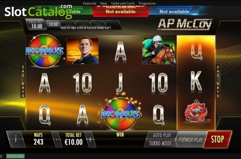 Скрин5. AP McCoy: Sporting Legends слот