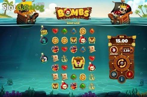 Скрин3. Bombs (Playtech) слот