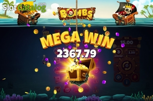 Скрин6. Bombs (Playtech) слот