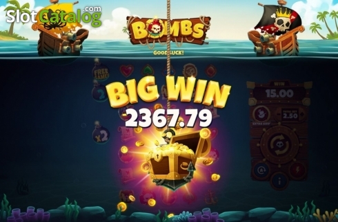 Скрин7. Bombs (Playtech) слот