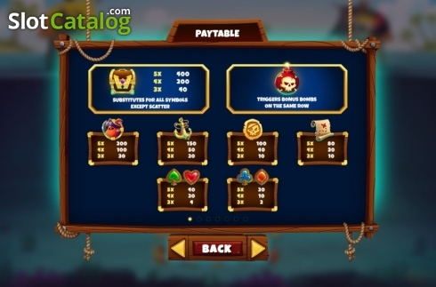 Скрин8. Bombs (Playtech) слот
