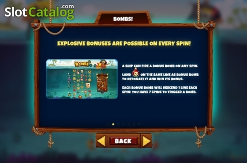 Скрин9. Bombs (Playtech) слот