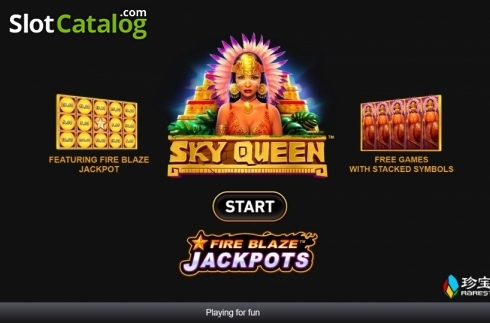 Скрин2. Sky Queen слот