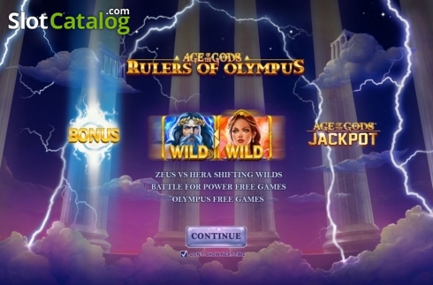 Скрин2. Age of the Gods: Rulers of Olympus слот