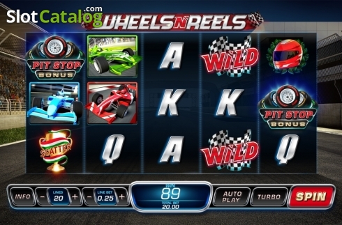 Скрин2. Wheels N' Reels слот