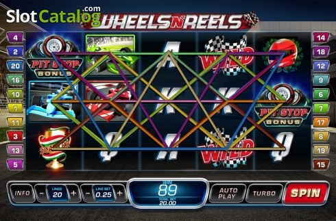 Скрин3. Wheels N' Reels слот