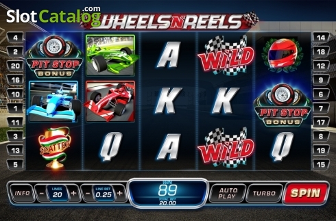 Скрин4. Wheels N' Reels слот