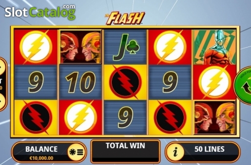 Скрин3. The Flash (Playtech) слот